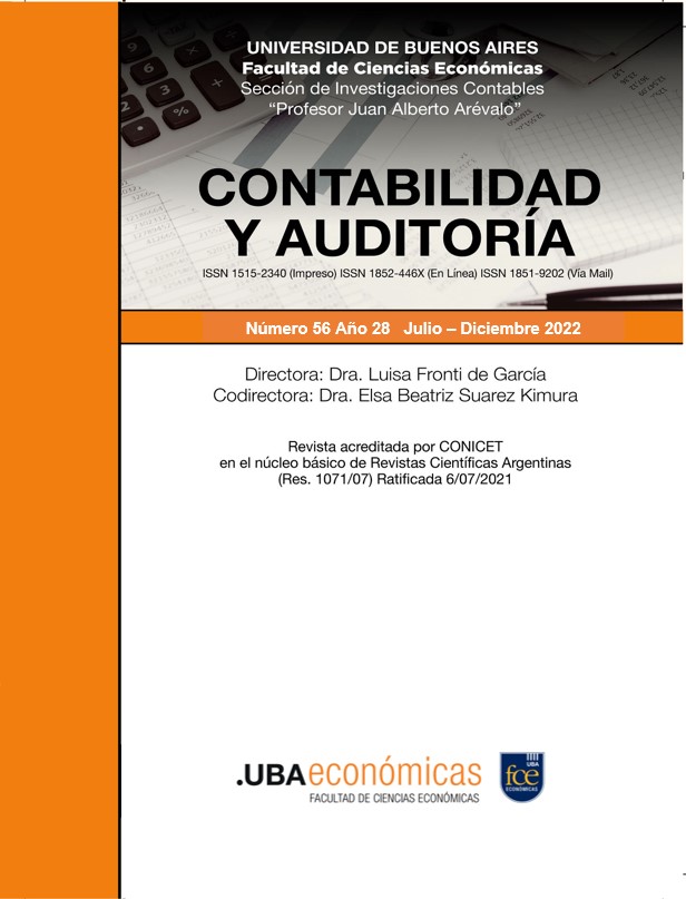 Contabilidad y Auditoría Nro. 56 Año 28