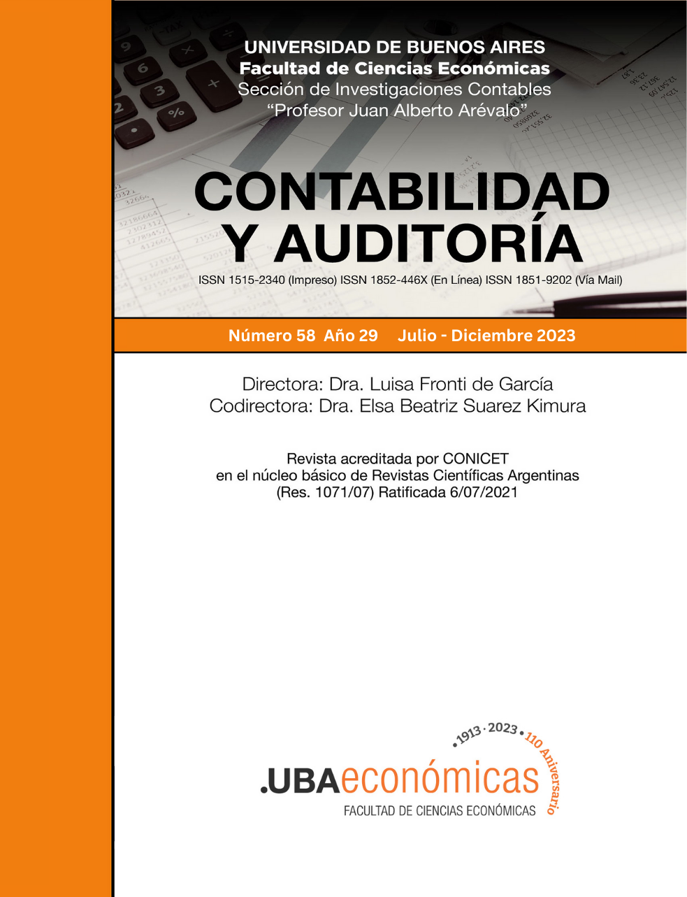 Contabilidad y Auditoría Nro. 58 Año 29