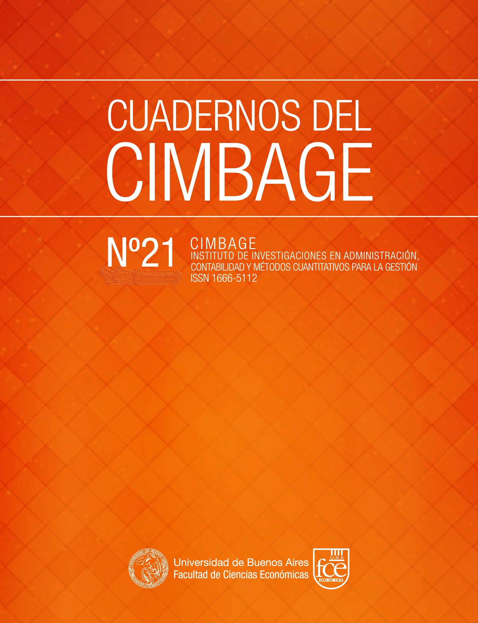 Cuadernos del CIMBAGE 21 Diciembre 2019